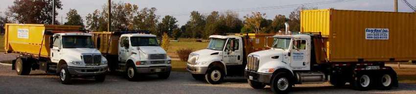 Roll-Off Waste Containers & Portable Job Site Storage Containers for Mobile County and Baldwin County Alabama